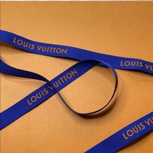 Louis Vuitton - Orange + Blue Ribbon